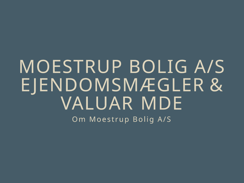 Moestrup Bolig A/S logo